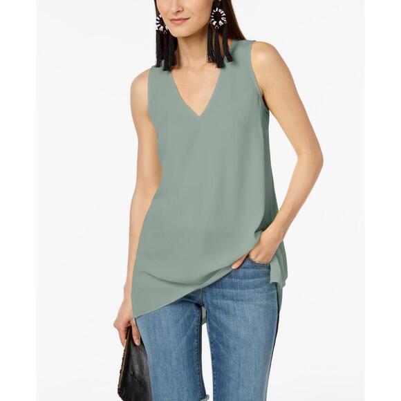 INC International Concepts Tops - Inc International Concepts Womens Handkerchief Hem Top Size M